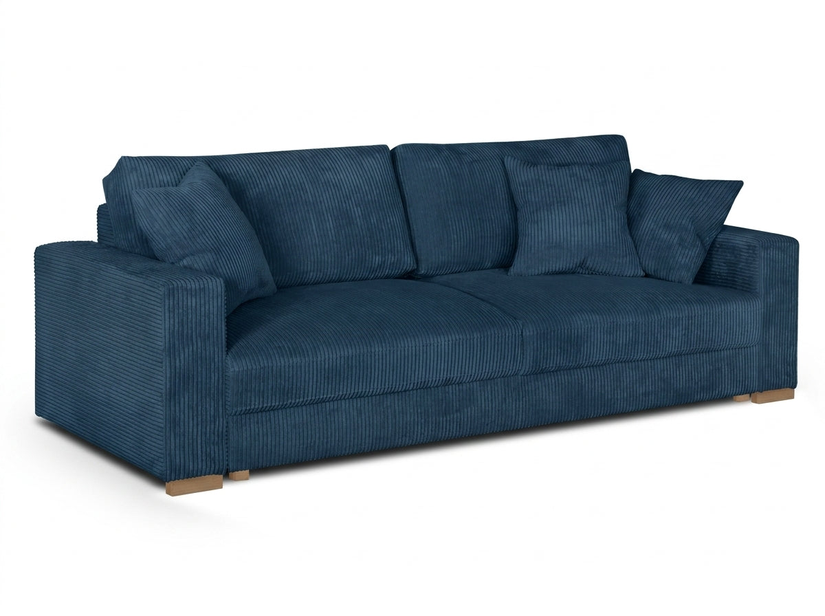 Sofa Robin z funkcją spania w tkaninie Poso