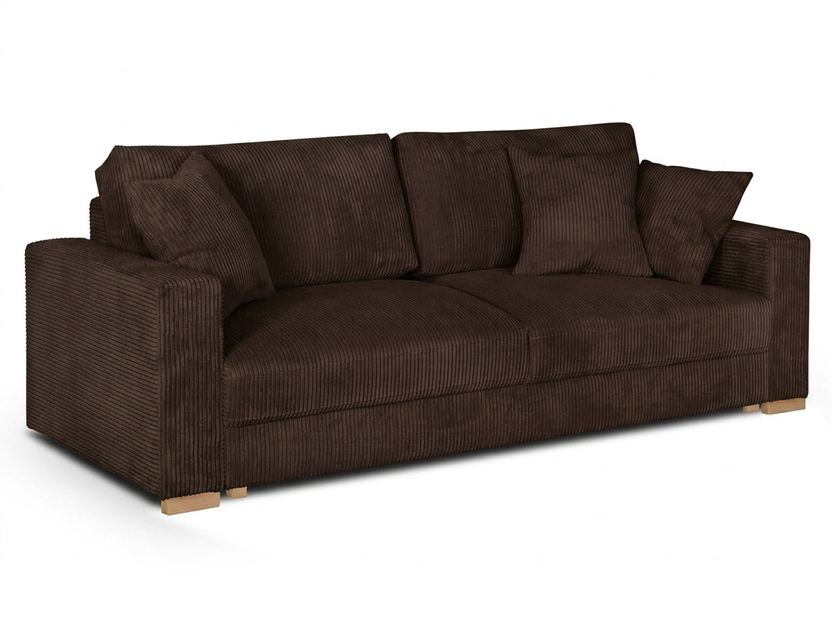 Sofa Robin z funkcją spania w tkaninie Poso