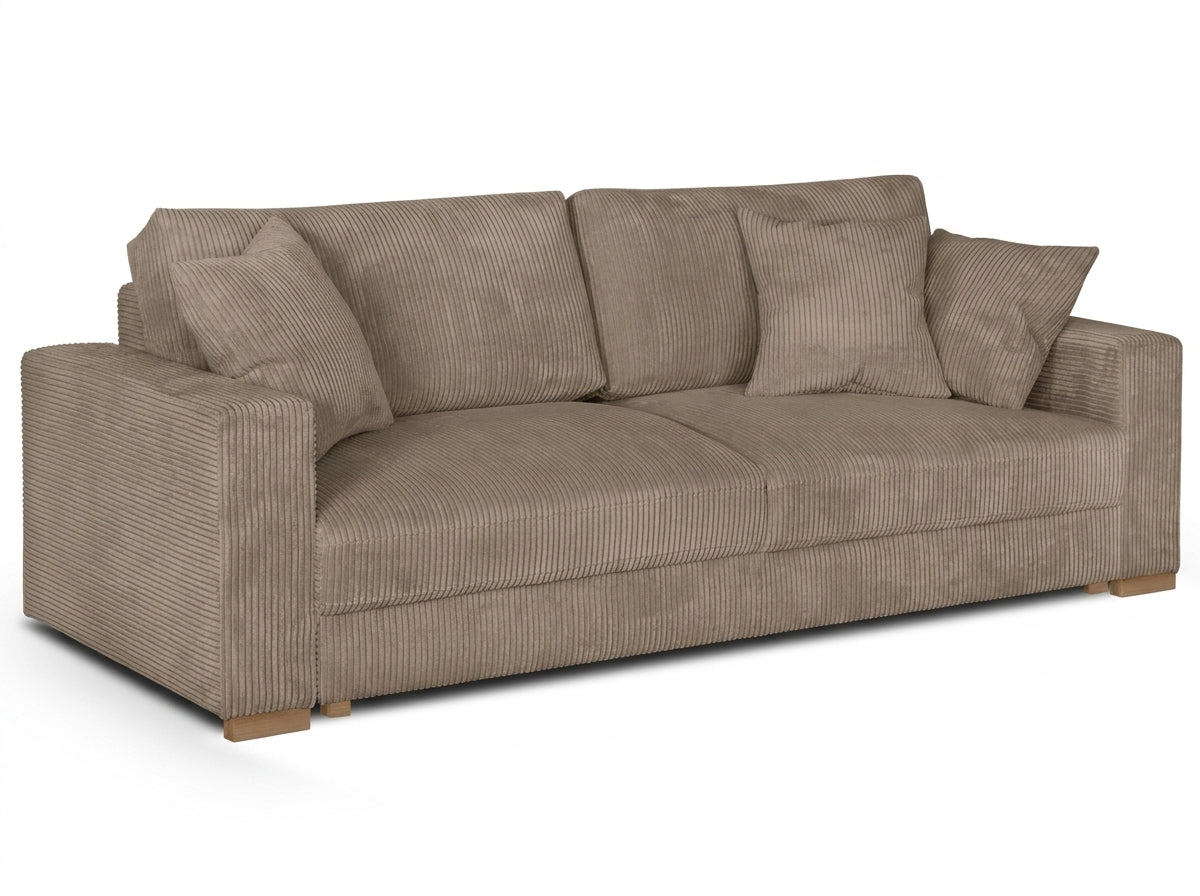 Sofa Robin z funkcją spania w tkaninie Poso