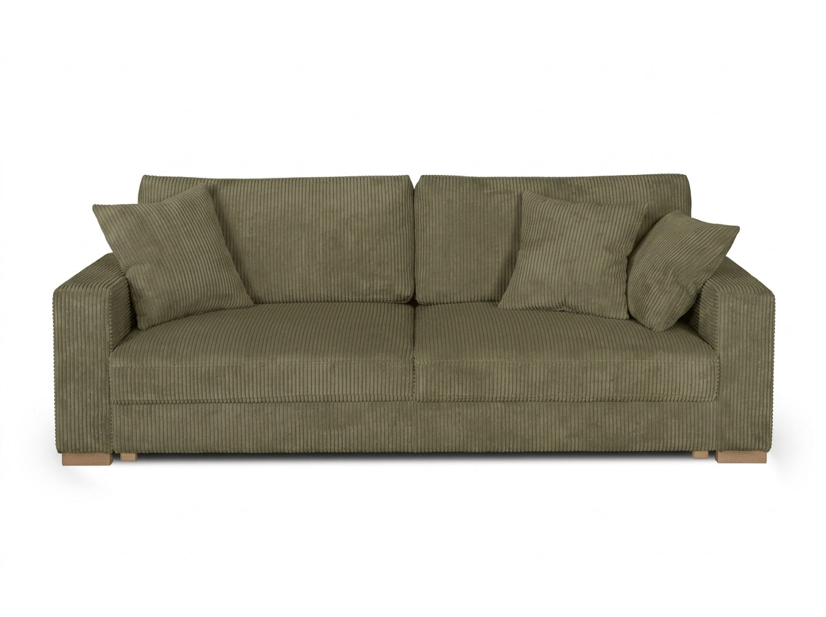 Sofa Robin z funkcją spania w tkaninie Poso