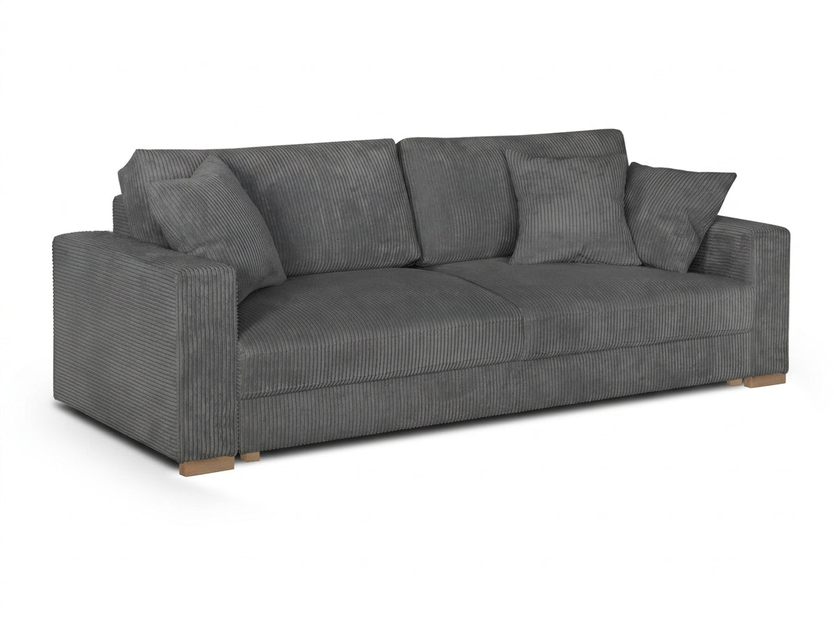Sofa Robin z funkcją spania w tkaninie Poso