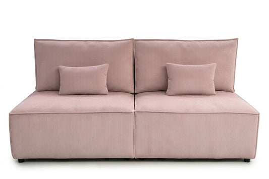 Sofa Mila z funkcją spania w tkaninie Poso